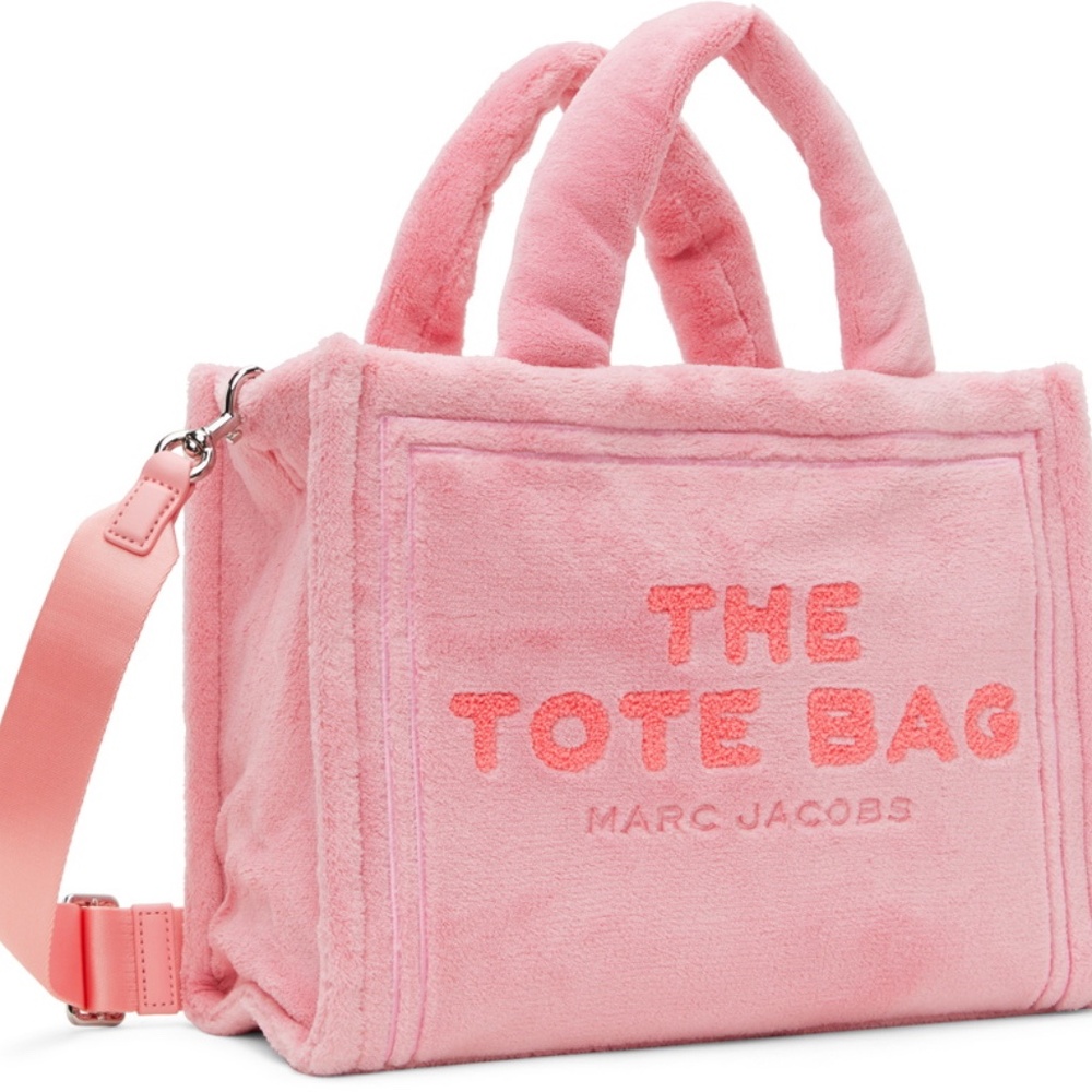 MARC JACOBS Pink 'The Terry Medium Tote Bag' Tote - Picture 3 of 11